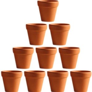 VASO TERRACOTTA diametro cm. 9 pz. 1
