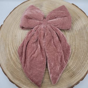 Fiocco in Velluto Rosa Antico – Decorazioni di Natale