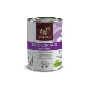 Equilibria Solo Coniglio 400g umido cane
