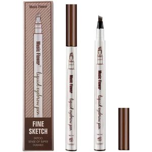 Penna per sopracciglia colore castano.