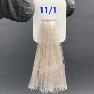 Crema Colorante INEBRYA Bionic Color senza ammoniaca Professionale Permanente 11.1 Super Biondo Platino Cenere