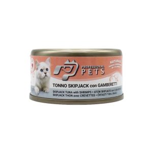Professional Pets Gatto Tonno con Gamberetti 70gr